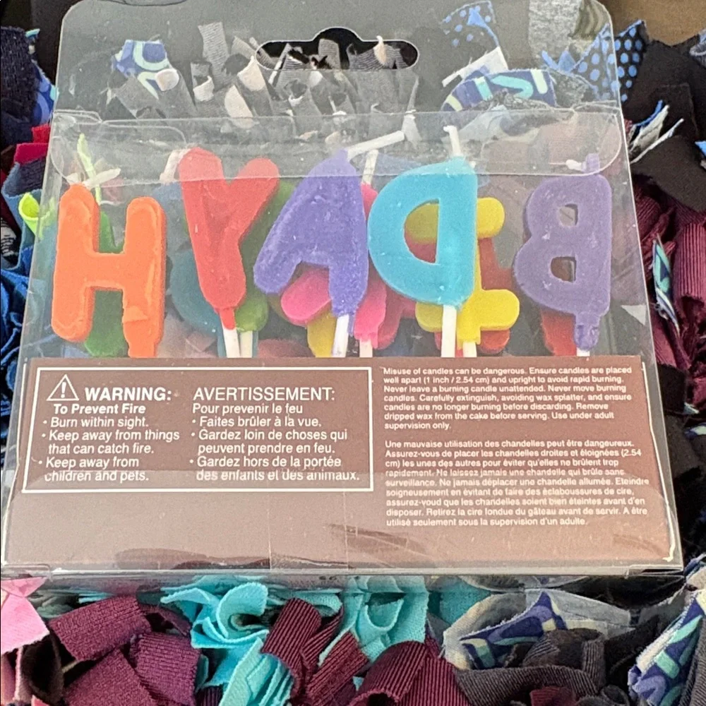 🆕Papyrus “Happy Birthday” Candles